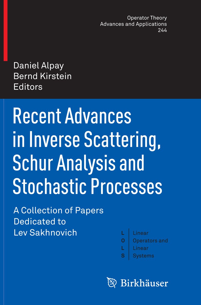 Operator Theory: Advances and Applications