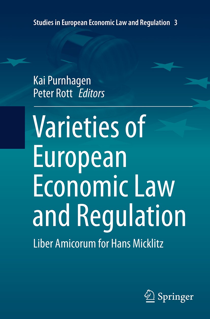 Studies in European Economic Law and Regulation