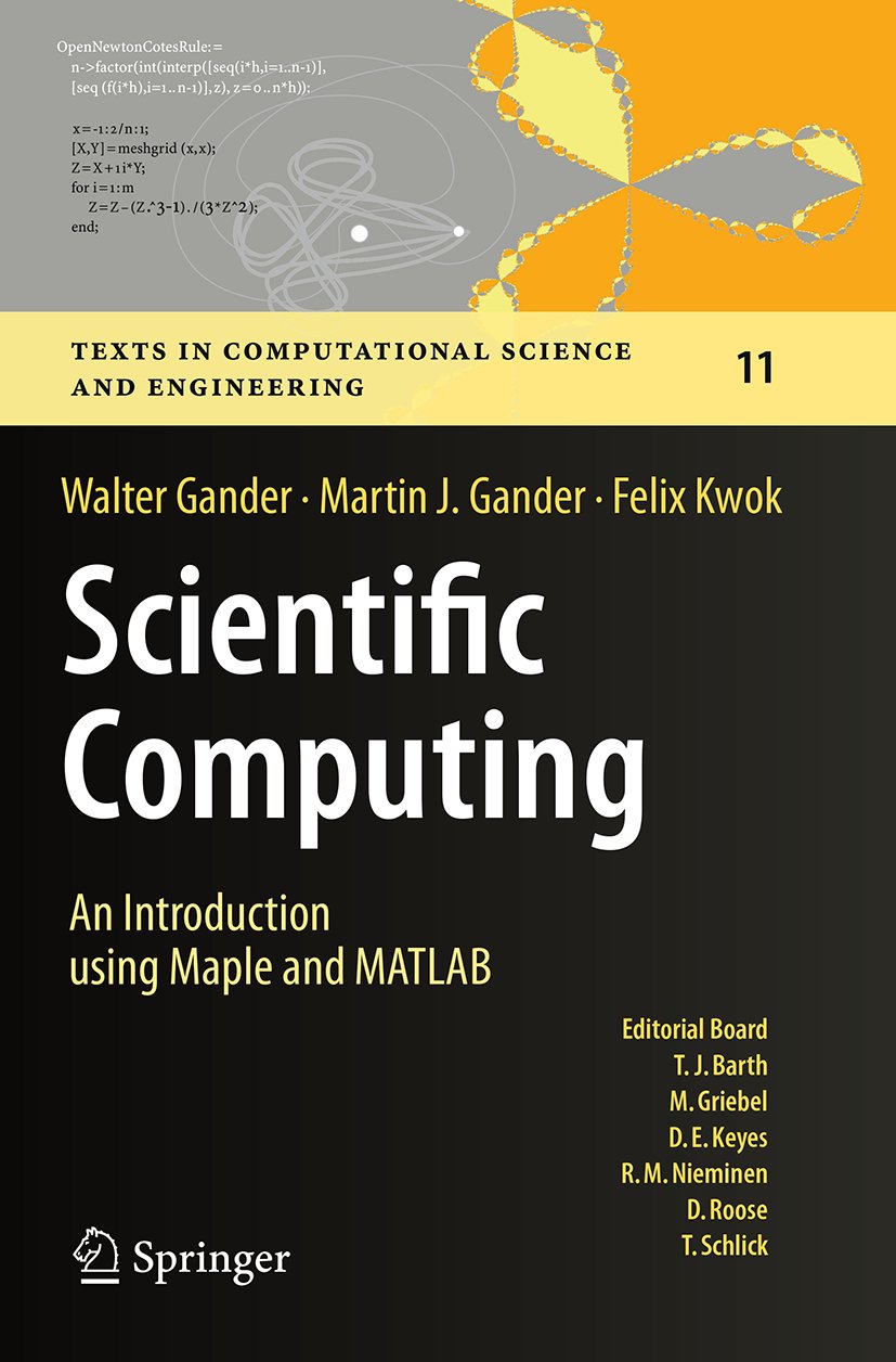 Texts in Computational Science and Engineering