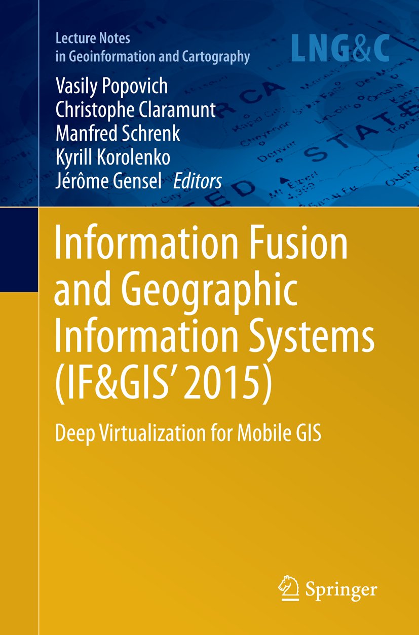 Lecture Notes in Geoinformation and Cartography