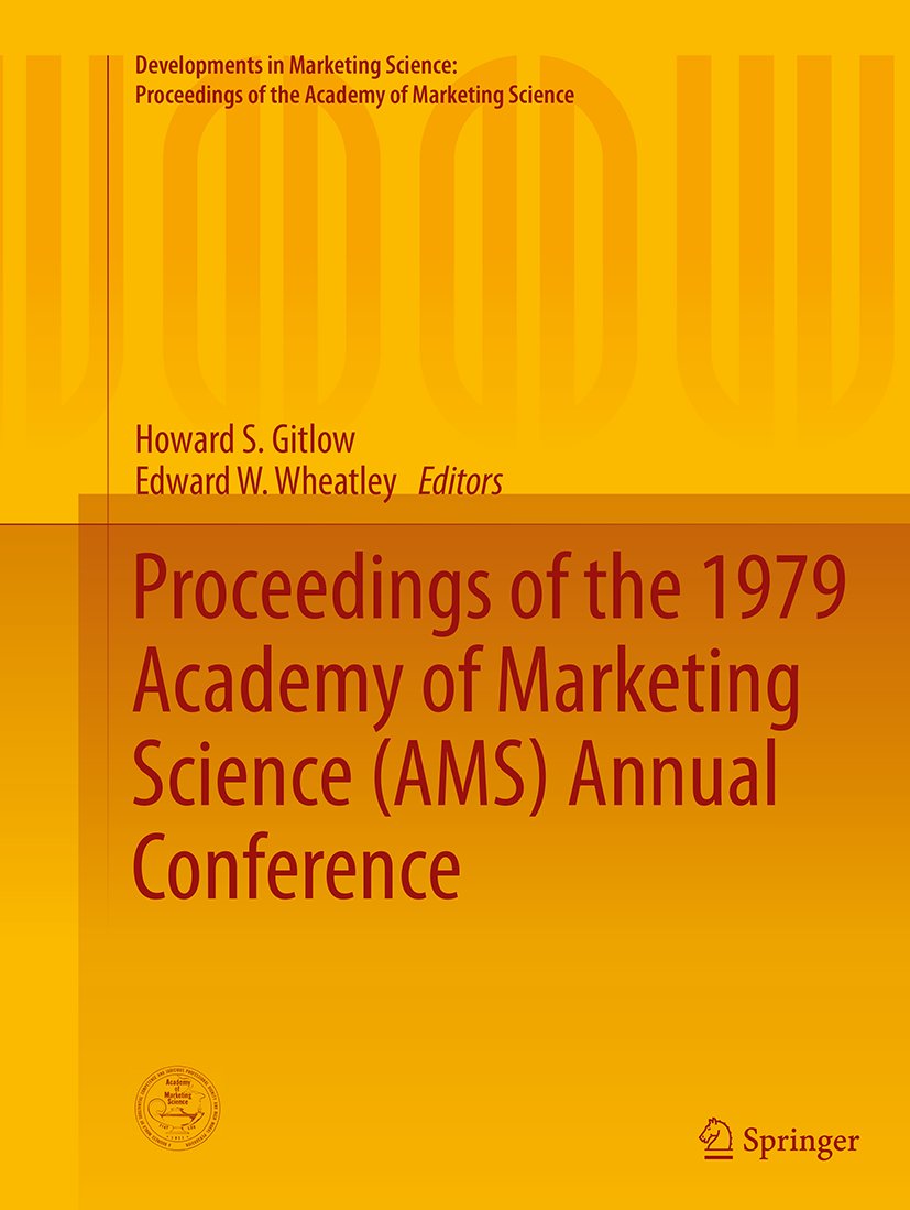Developments in Marketing Science: Proceedings of the Academy of Marketing Science