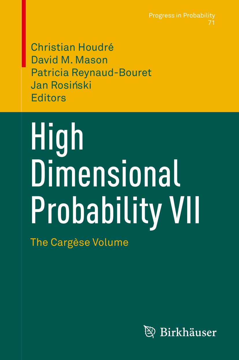 Progress in Probability