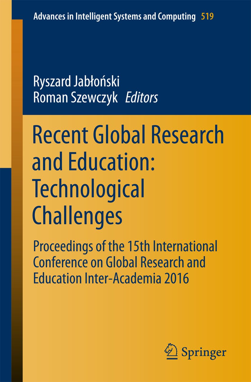 Advances in Intelligent Systems and Computing