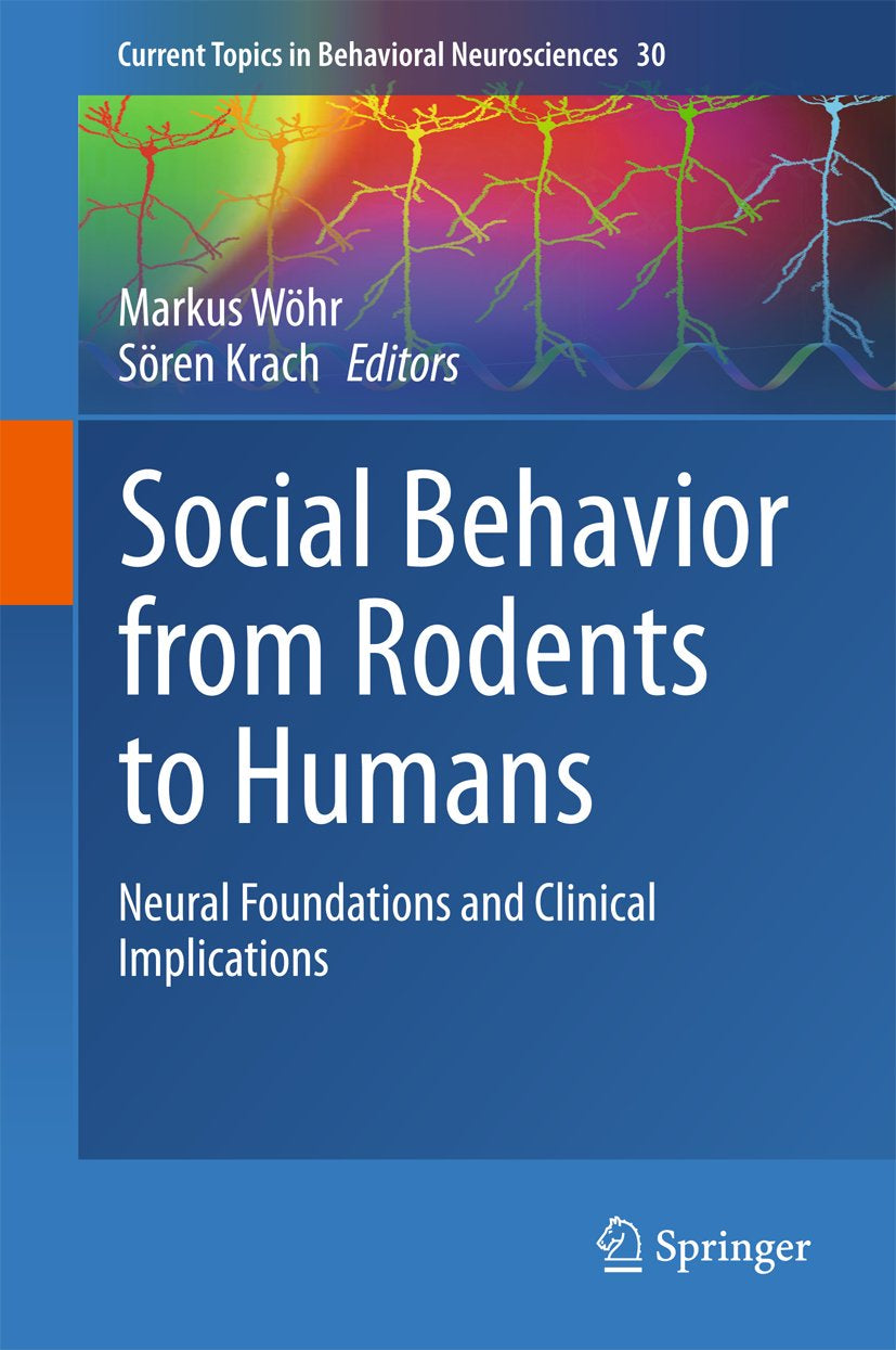 Current Topics in Behavioral Neurosciences