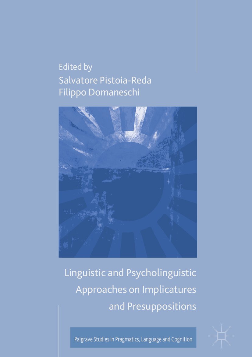 Palgrave Studies in Pragmatics, Language and Cognition