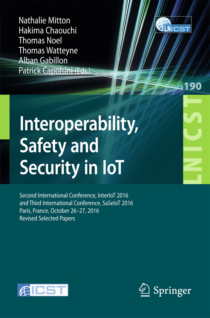 Lecture Notes of the Institute for Computer Sciences, Social Informatics and Telecommunications Engineering