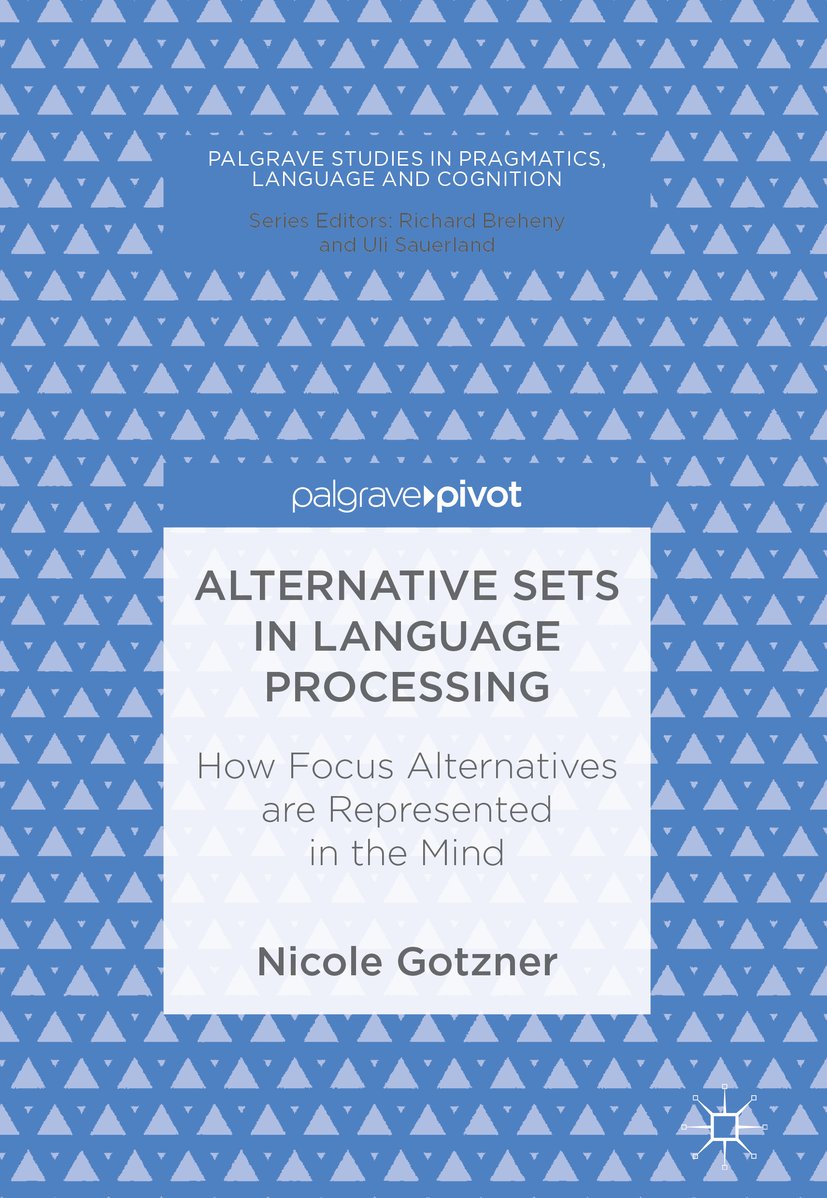 Palgrave Studies in Pragmatics, Language and Cognition