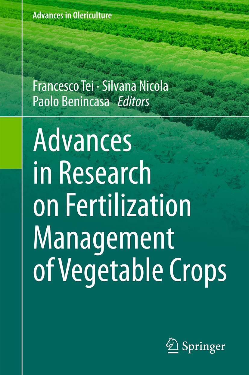 Advances in Olericulture