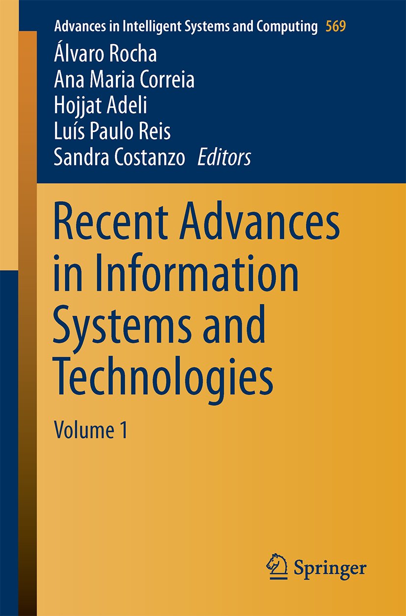 Advances in Intelligent Systems and Computing