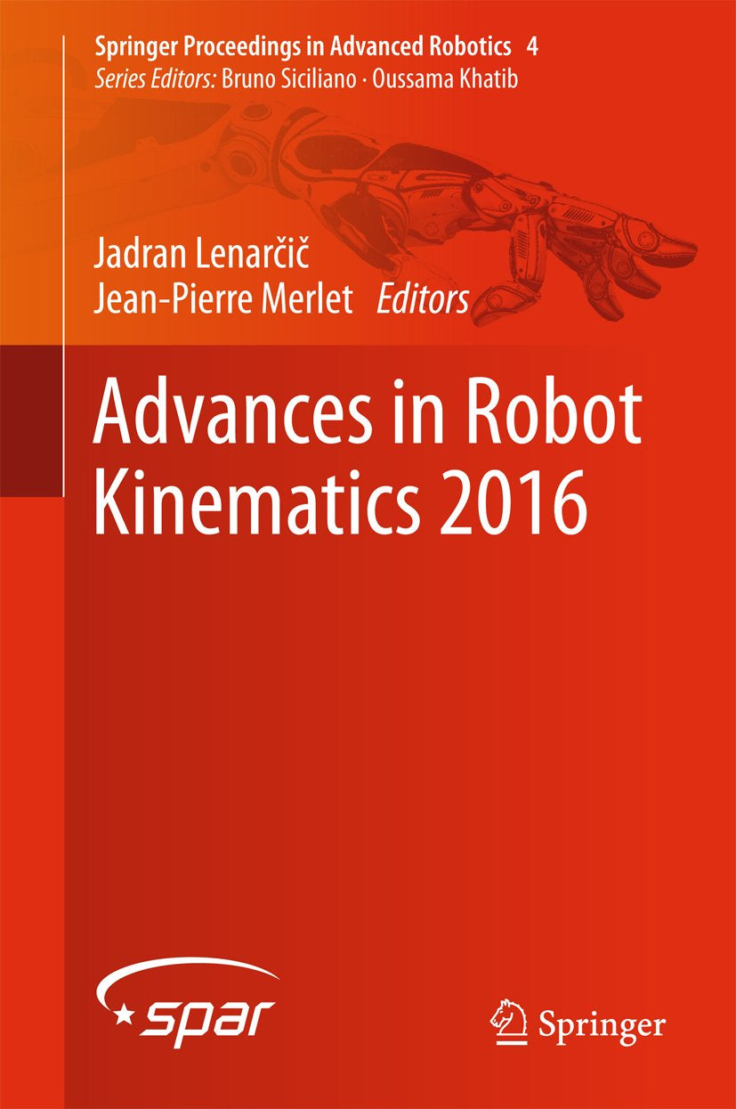 Springer Proceedings in Advanced Robotics