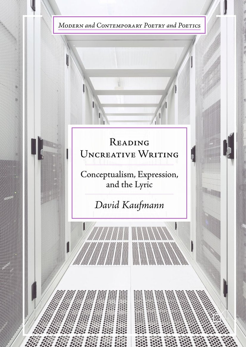 Modern and Contemporary Poetry and Poetics