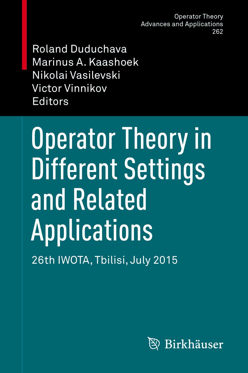 Operator Theory: Advances and Applications