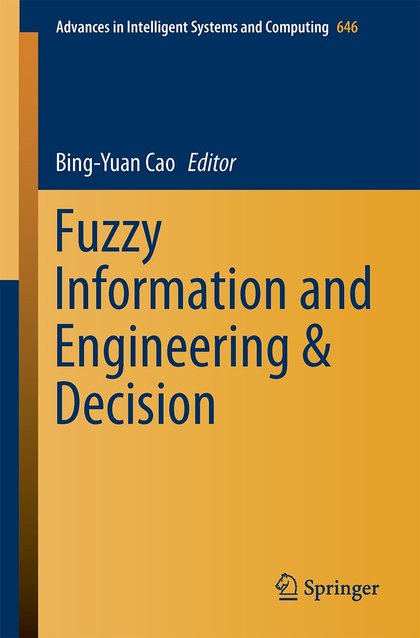 Advances in Intelligent Systems and Computing