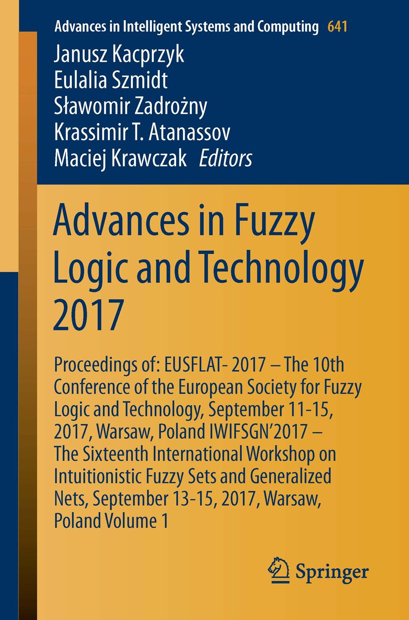 Advances in Intelligent Systems and Computing