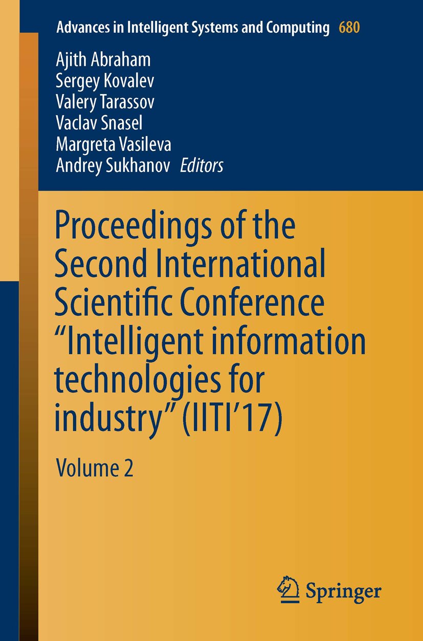 Advances in Intelligent Systems and Computing