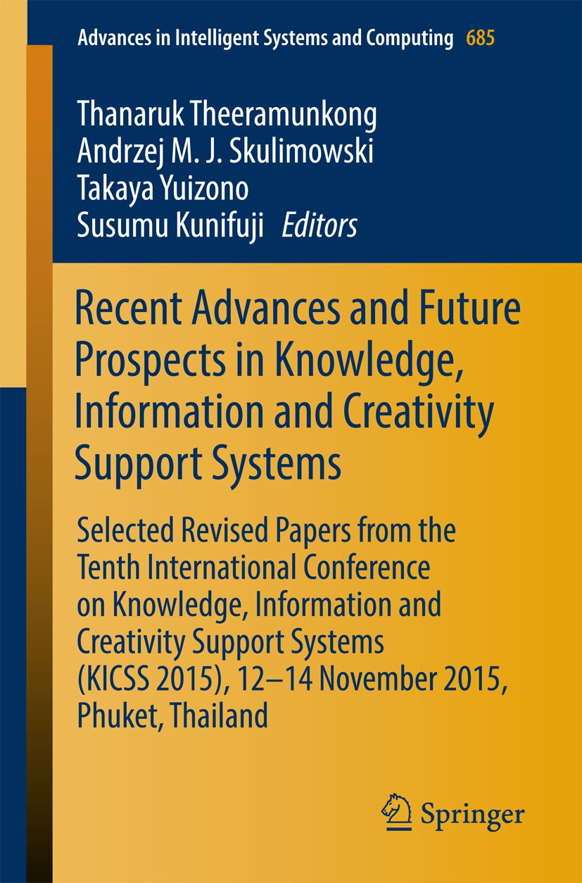 Advances in Intelligent Systems and Computing