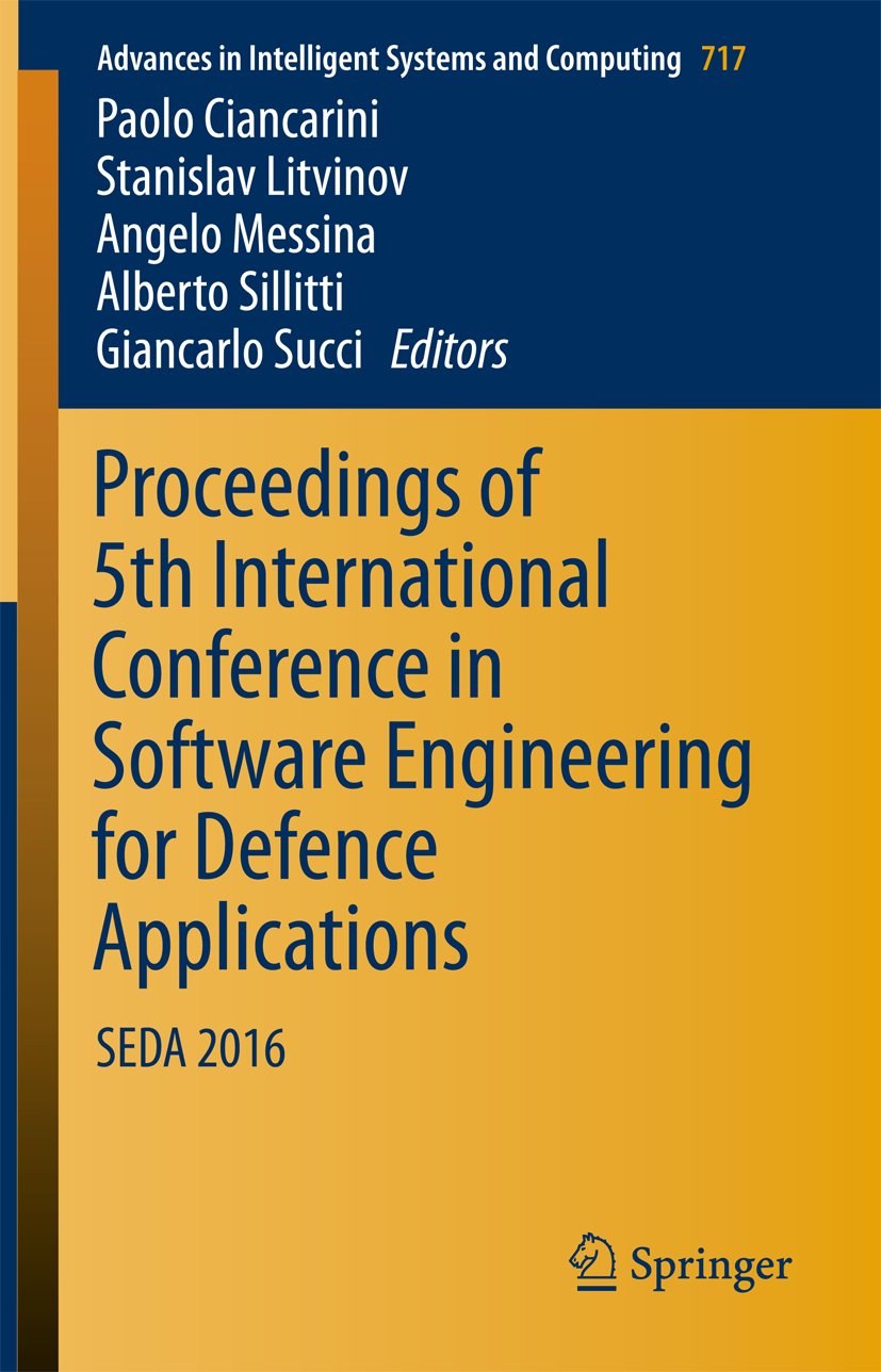 Advances in Intelligent Systems and Computing