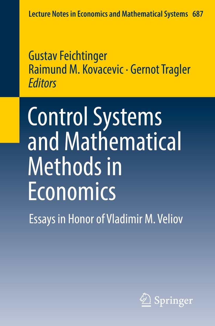 Lecture Notes in Economics and Mathematical Systems