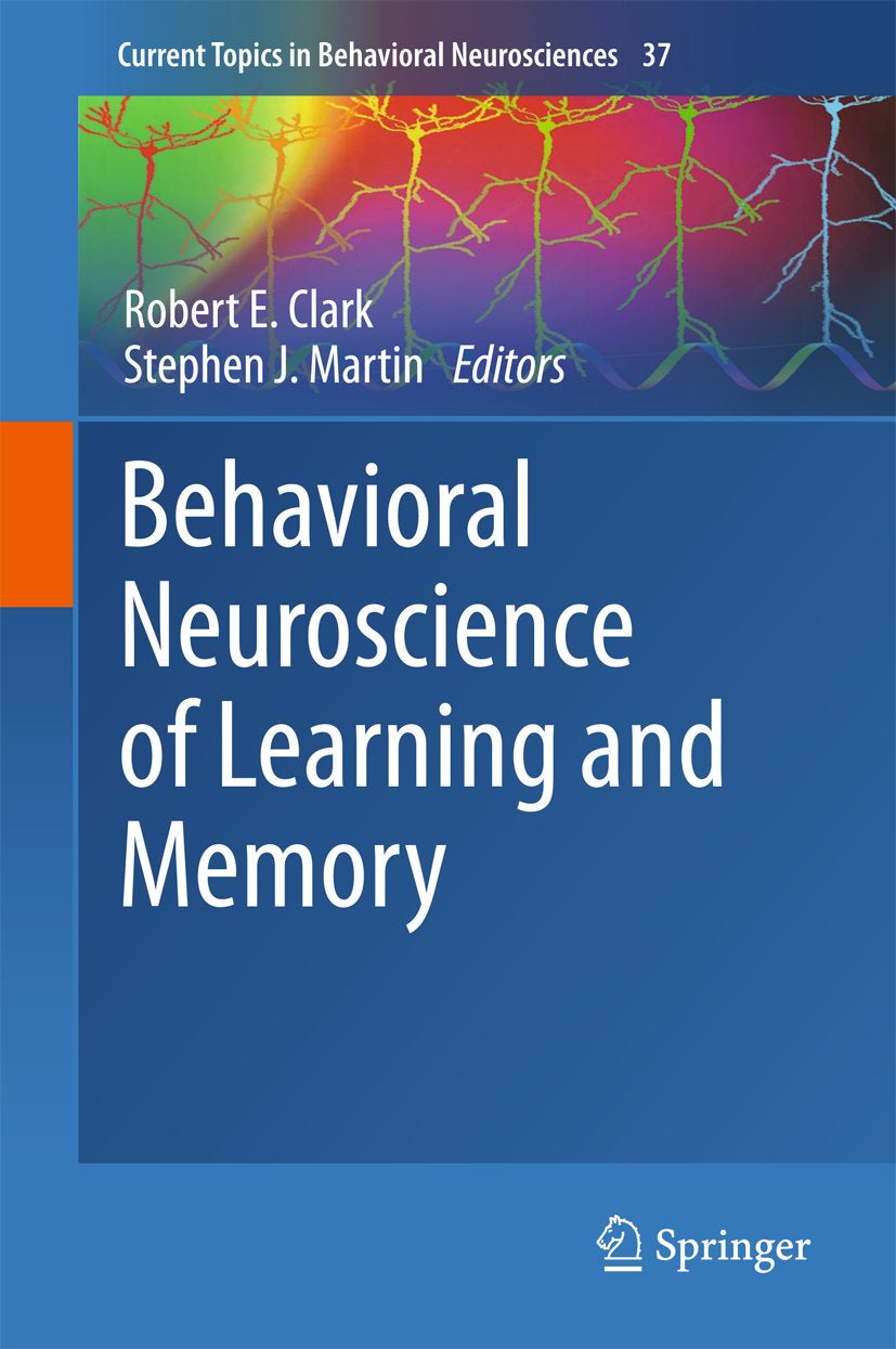Current Topics in Behavioral Neurosciences