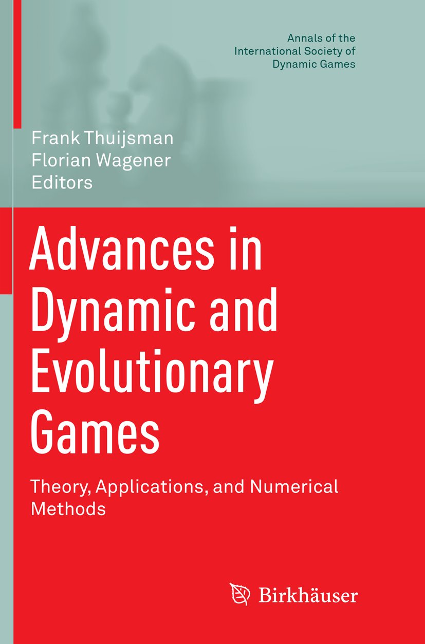 Annals of the International Society of Dynamic Games