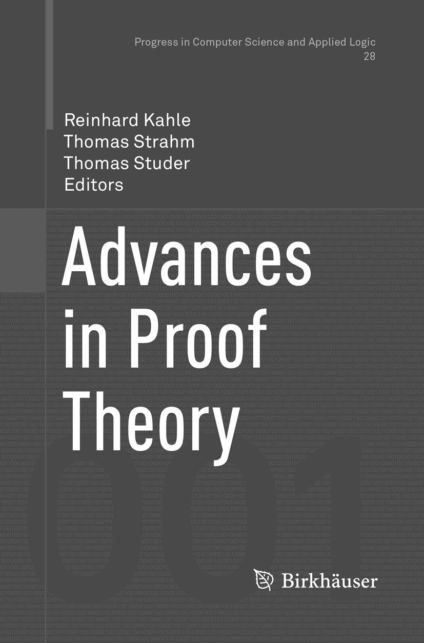 Progress in Computer Science and Applied Logic