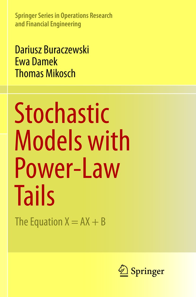 Springer Series in Operations Research and Financial Engineering