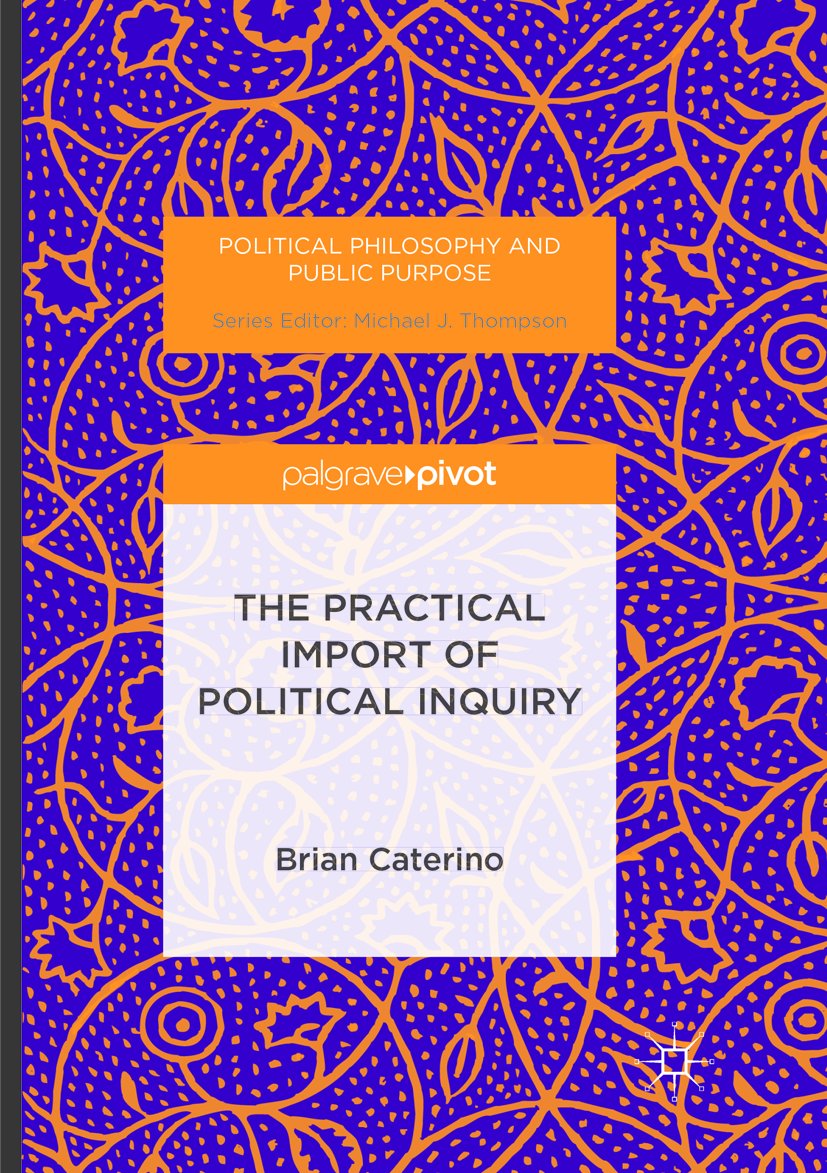 Political Philosophy and Public Purpose