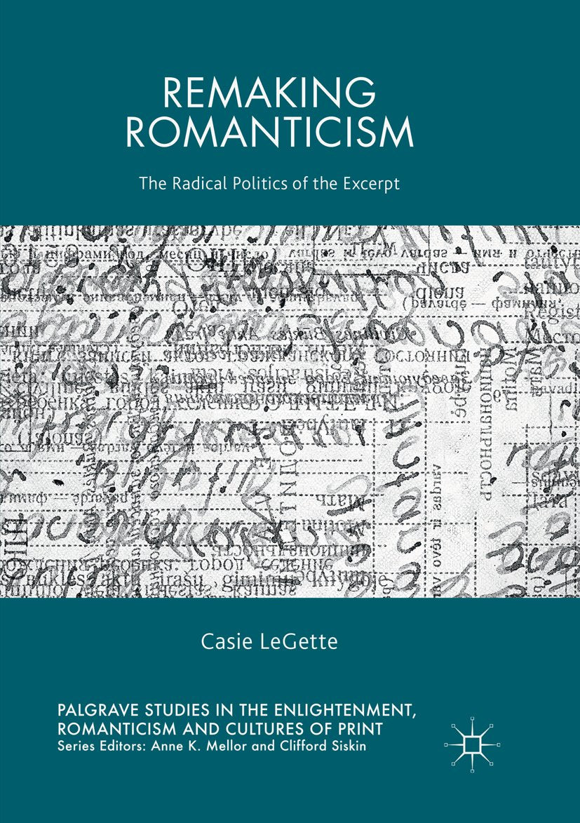 Palgrave Studies in the Enlightenment, Romanticism and Cultures of Print