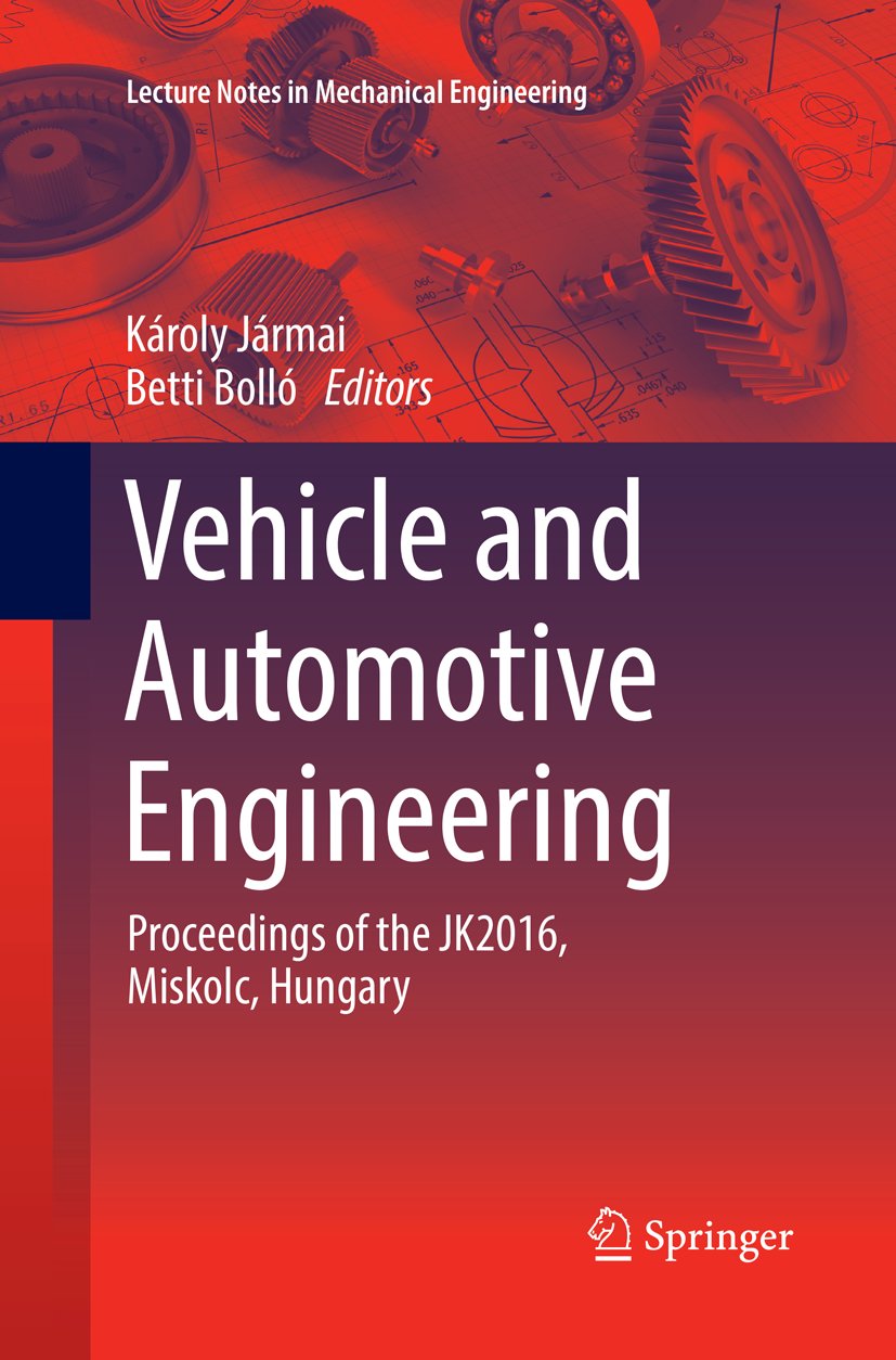 Lecture Notes in Mechanical Engineering