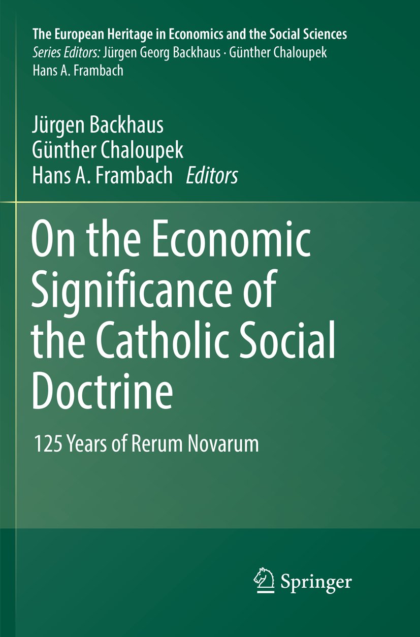 The European Heritage in Economics and the Social Sciences