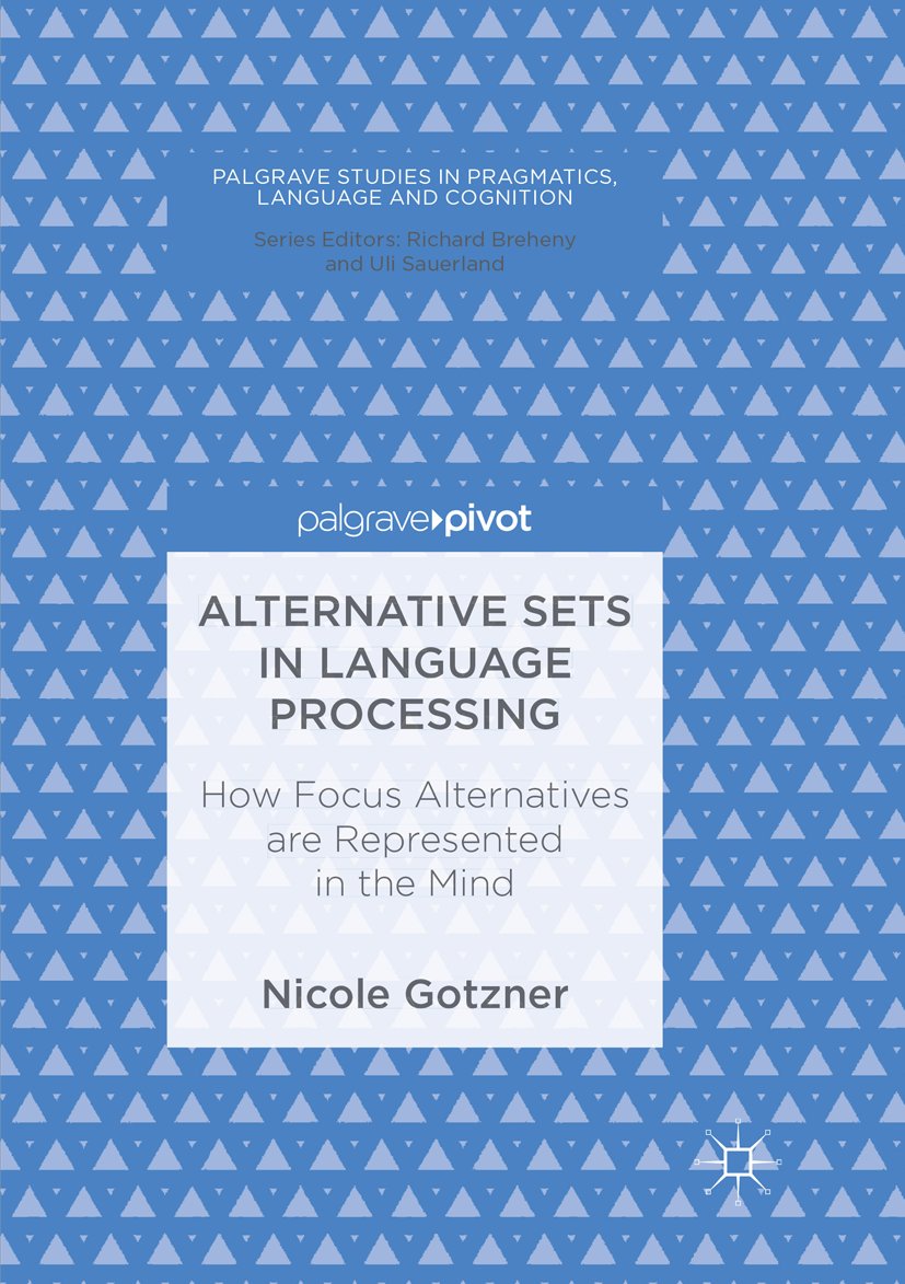 Palgrave Studies in Pragmatics, Language and Cognition