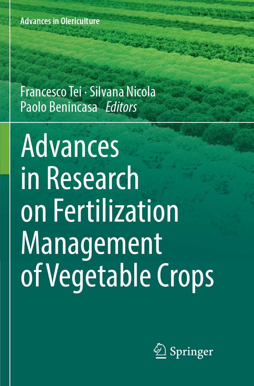 Advances in Olericulture