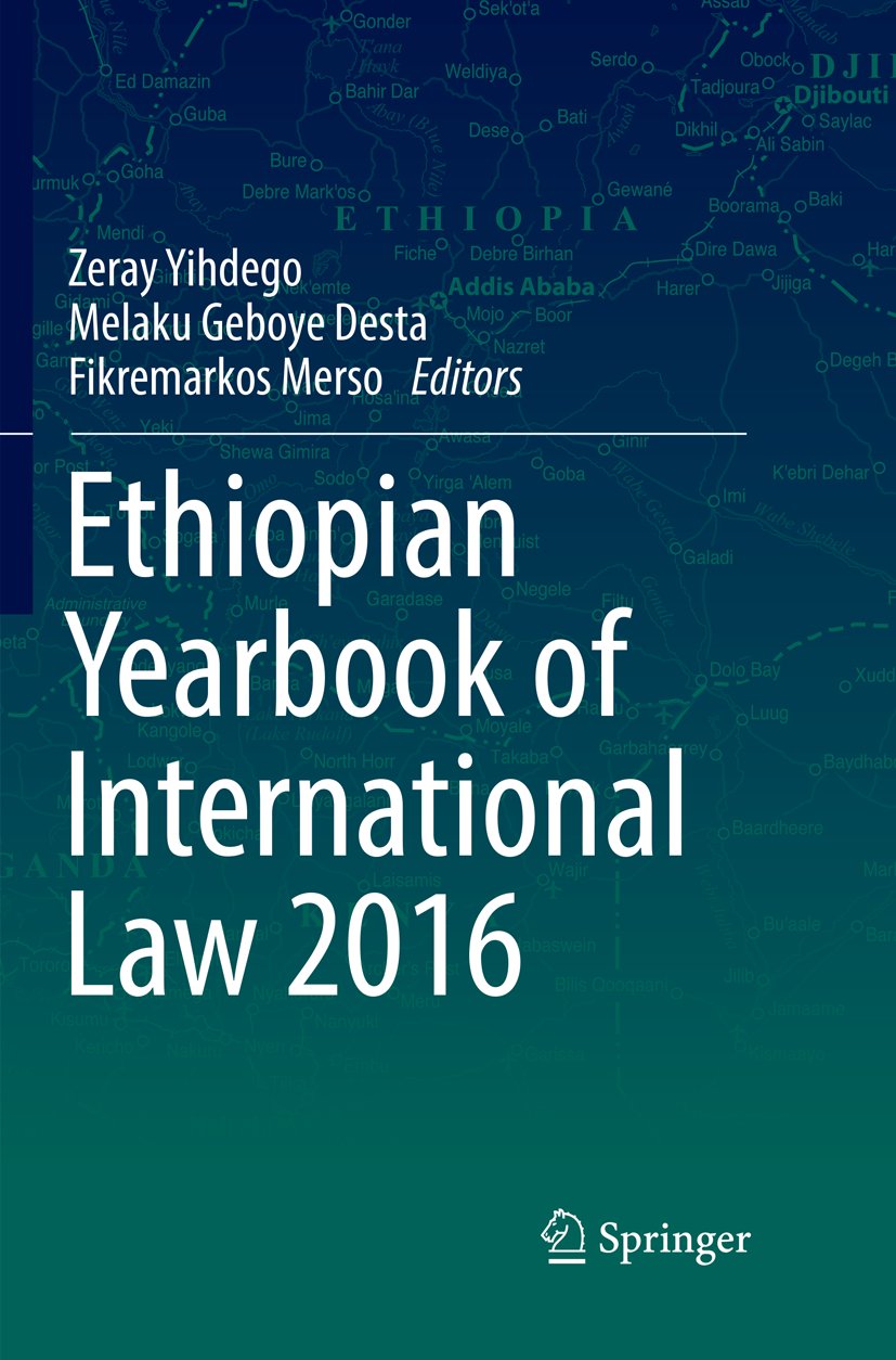 Ethiopian Yearbook of International Law 2016