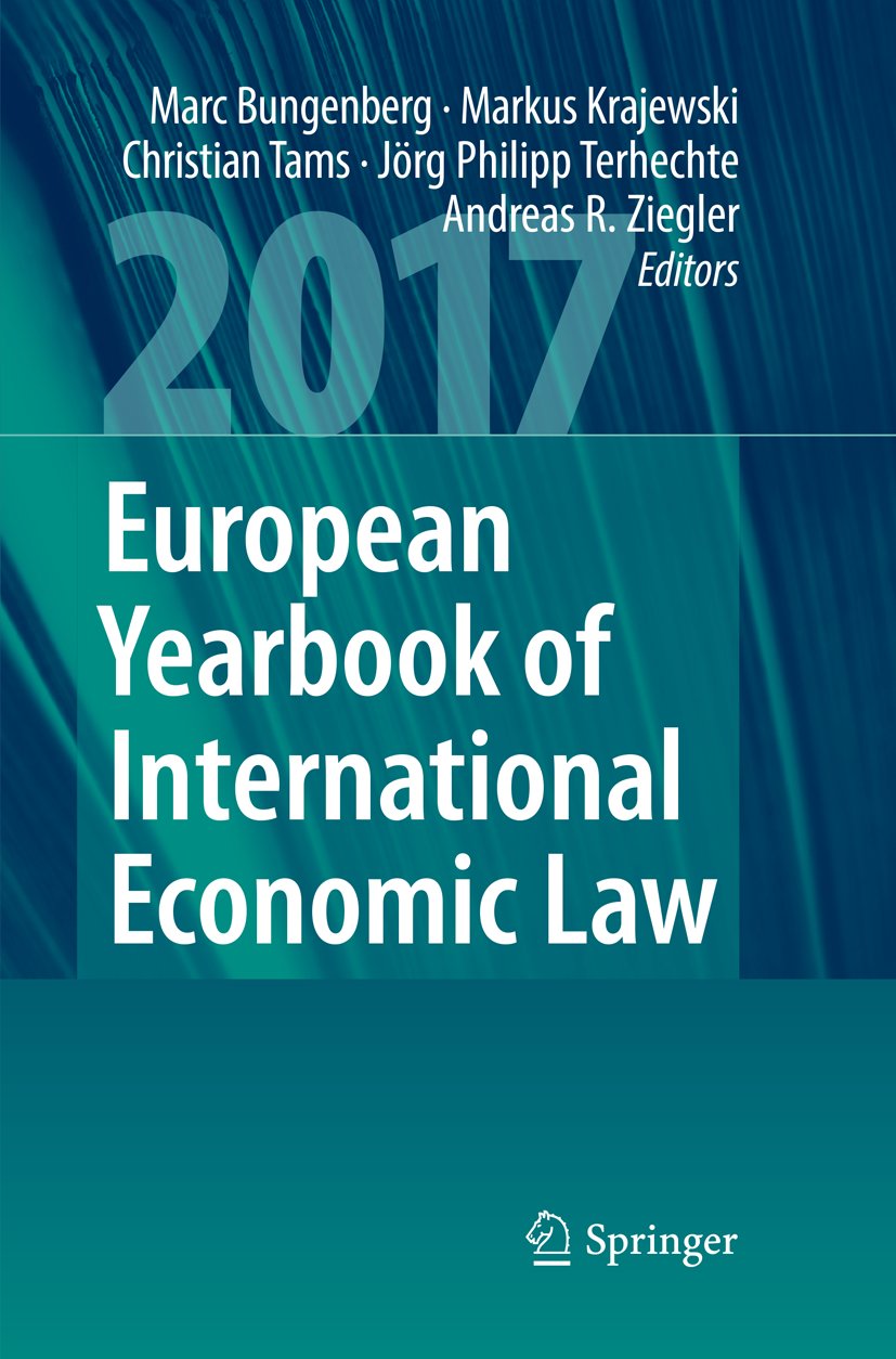 European Yearbook of International Economic Law