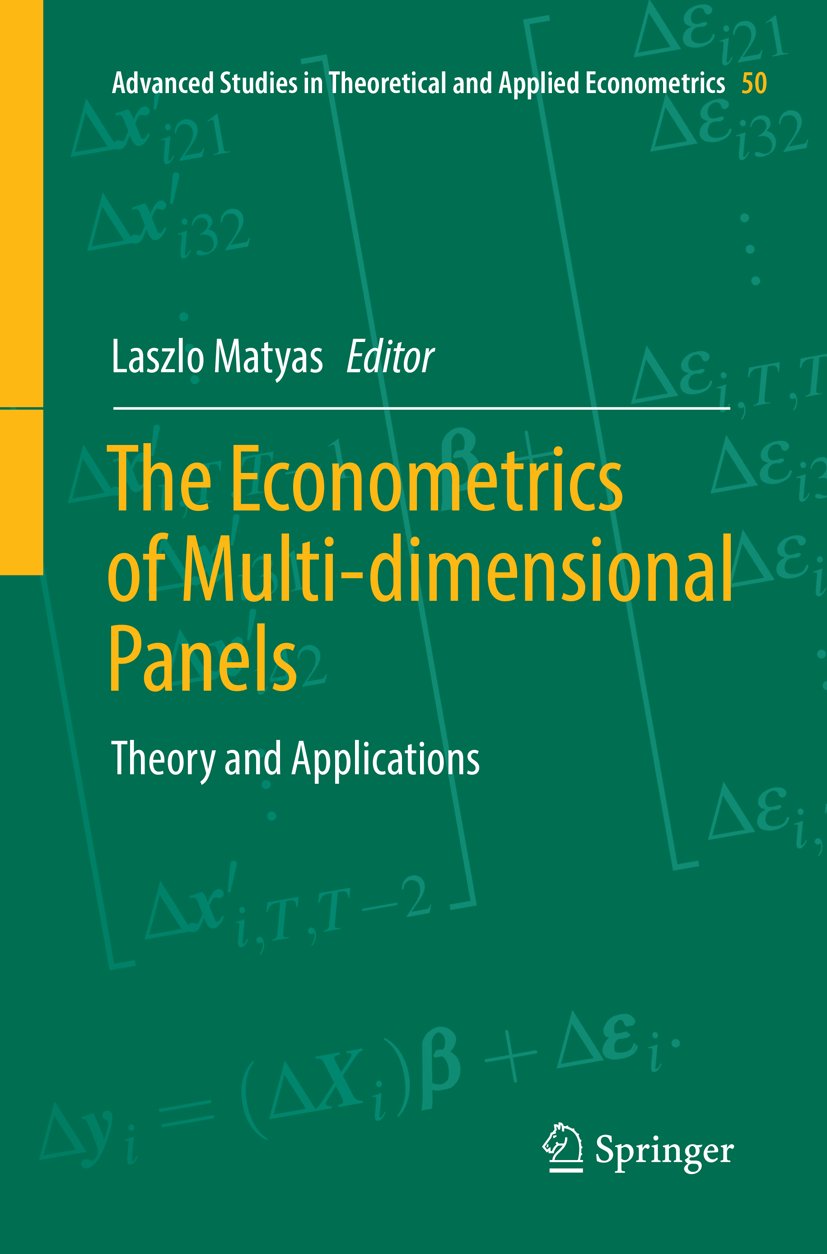 Advanced Studies in Theoretical and Applied Econometrics