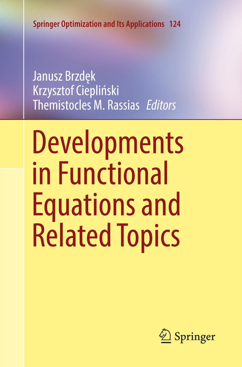 Springer Optimization and Its Applications