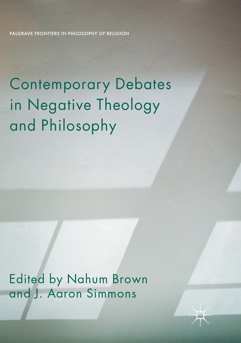 Palgrave Frontiers in Philosophy of Religion