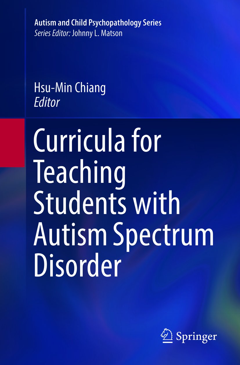 Autism and Child Psychopathology Series