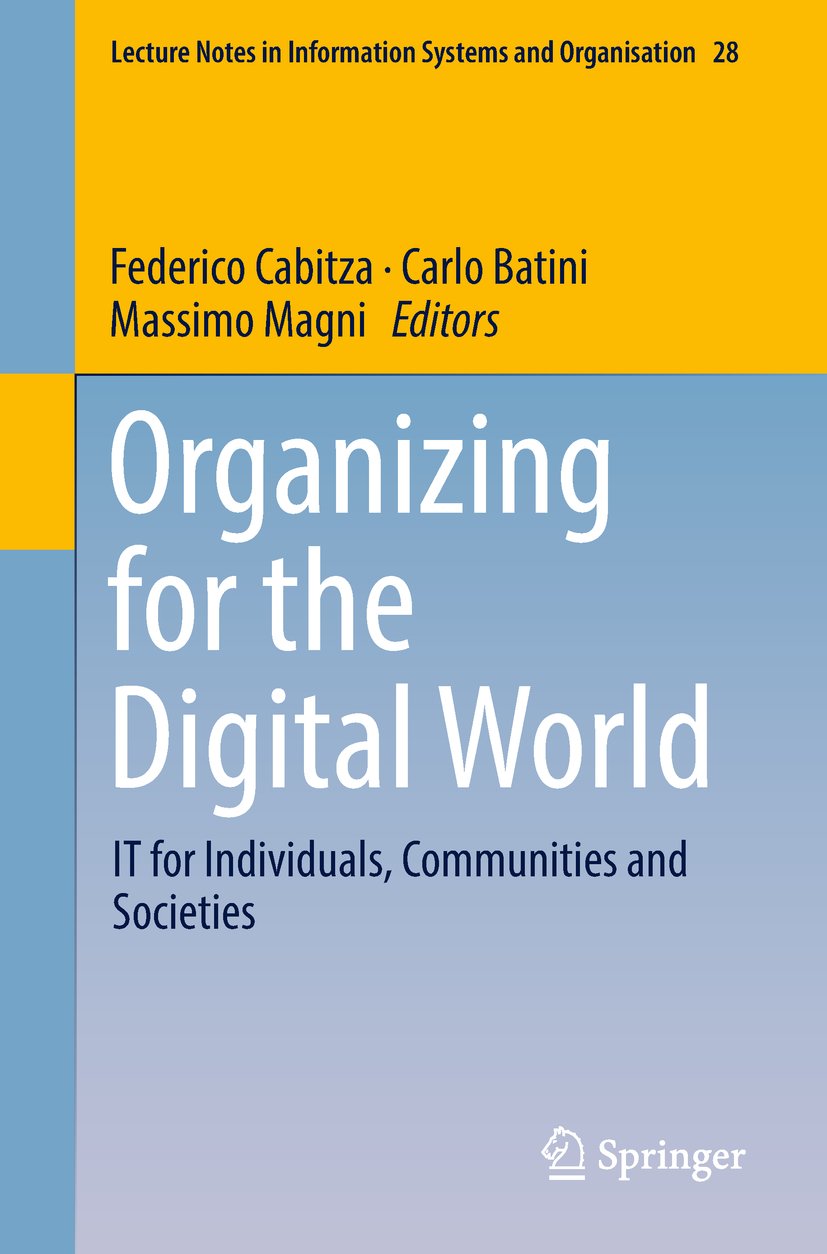 Lecture Notes in Information Systems and Organisation
