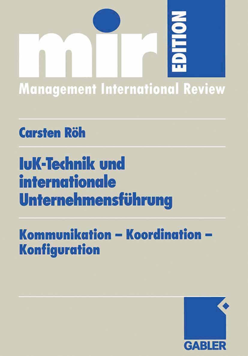 mir-Edition: Kommunikation — Koordination — Konfiguration