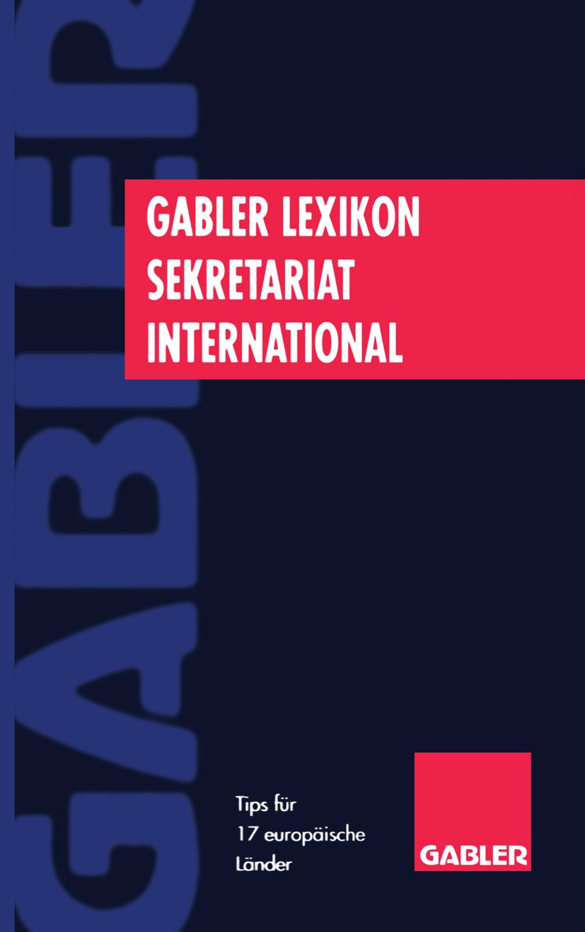 Gabler Lexikon Sekretariat International