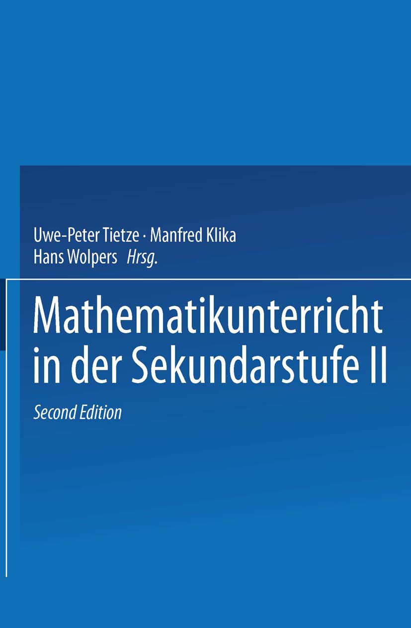 Mathematikunterricht in der Sekundarstufe II