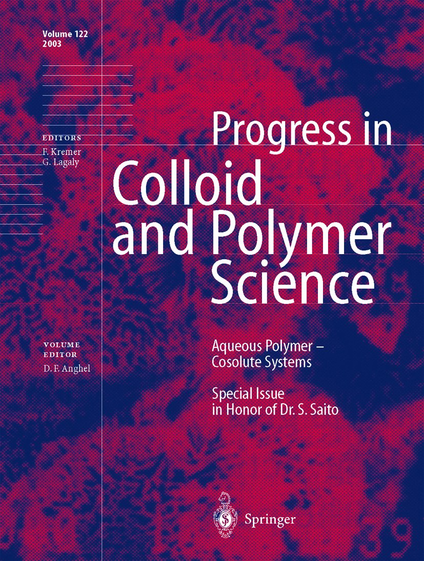 Progress in Colloid and Polymer Science