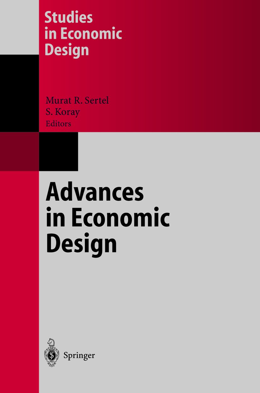 Studies in Economic Design
