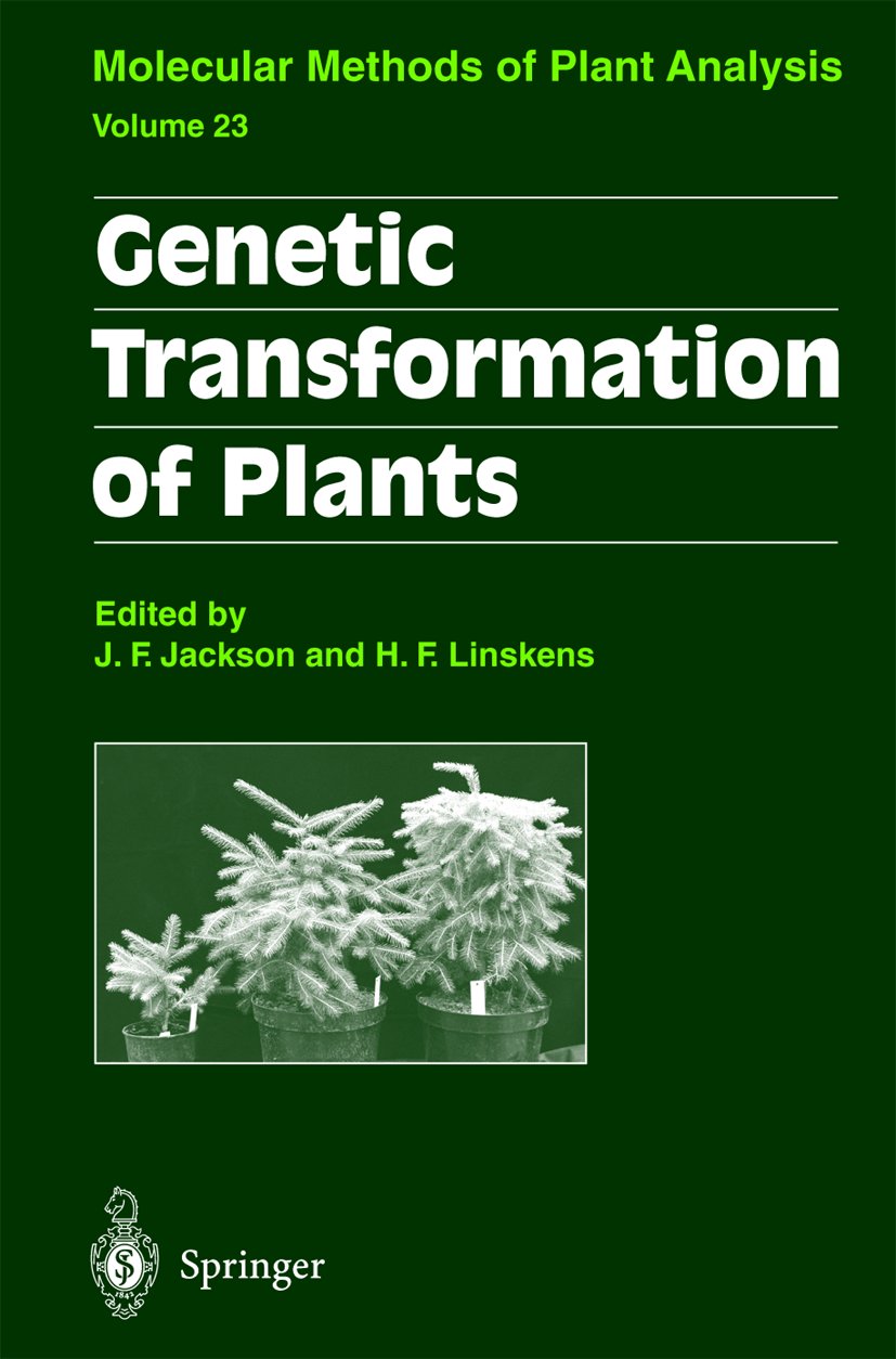 Molecular Methods of Plant Analysis