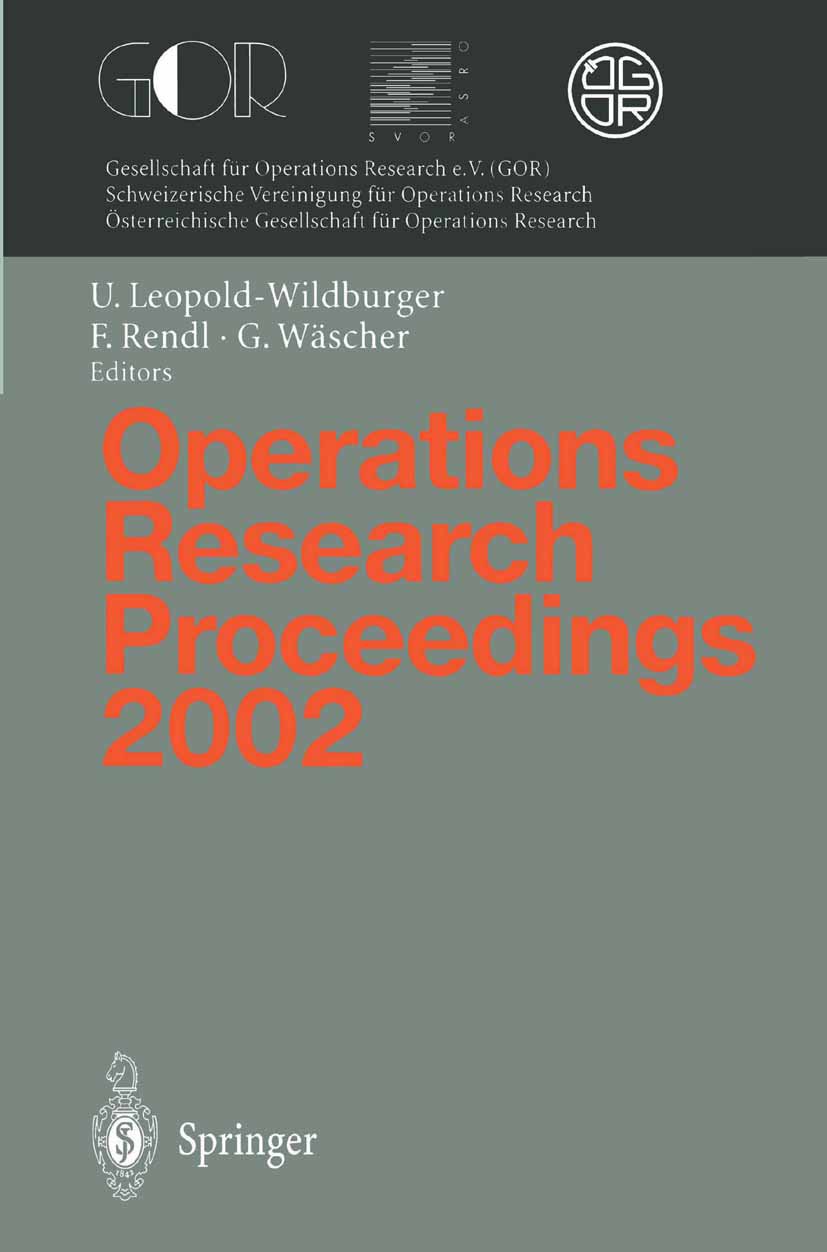 Operations Research Proceedings