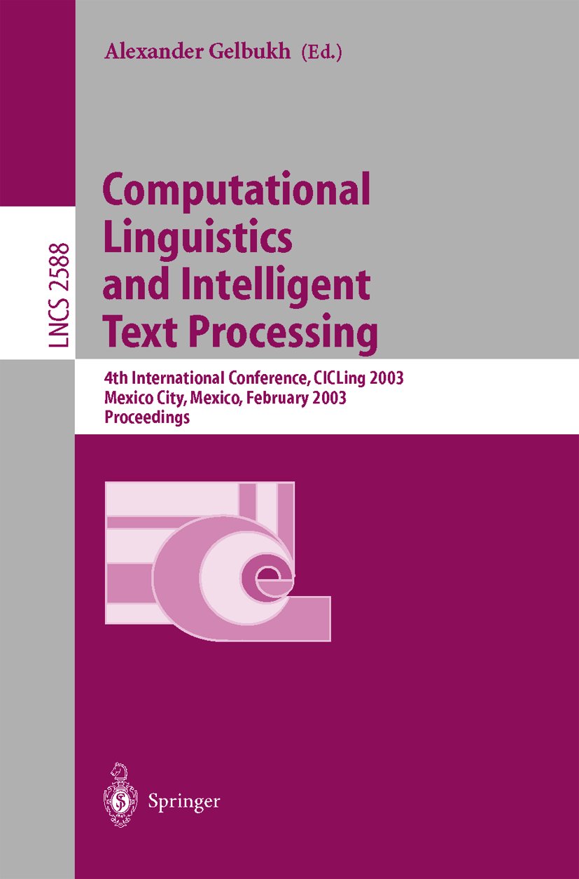 Lecture Notes in Computer Science