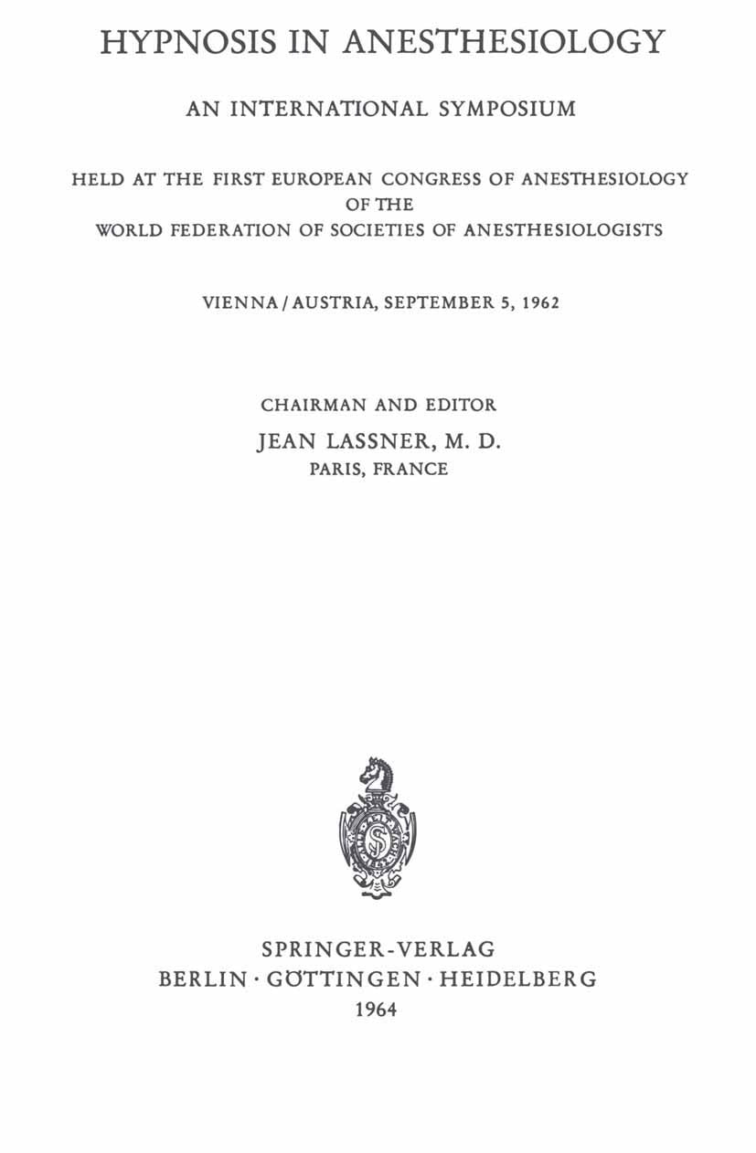 Anaesthesiologie und Intensivmedizin Anaesthesiology and Intensive Care Medicine
