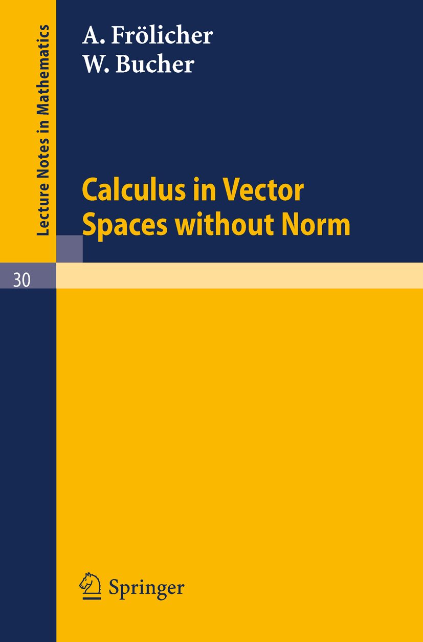 Lecture Notes in Mathematics