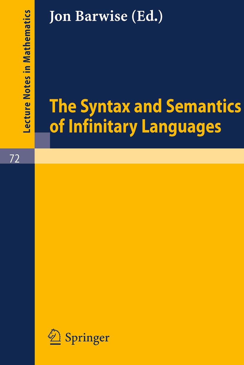 Lecture Notes in Mathematics